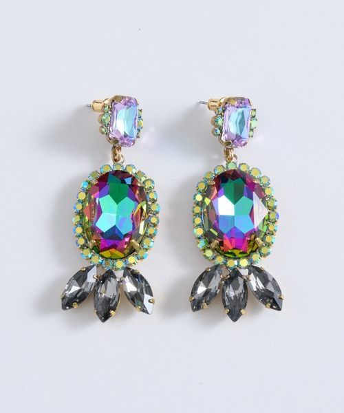 J1U by LA BELLE ETUDE（ジユウバイラベルエチュード）の「Aurora bijou pierce（ピアス（両耳用）・レディース・ピンク/その他・FREE）」の10枚目の写真