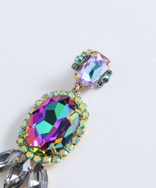 J1U by LA BELLE ETUDE（ジユウバイラベルエチュード）の「Aurora bijou pierce（ピアス（両耳用）・レディース・ピンク/その他・FREE）」の12枚目の写真