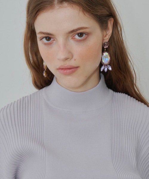 J1U by LA BELLE ETUDE（ジユウバイラベルエチュード）の「Aurora bijou pierce（ピアス（両耳用）・レディース・ピンク/その他・FREE）」の7枚目の写真