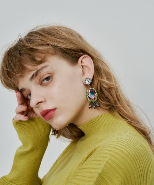 J1U by LA BELLE ETUDE（ジユウバイラベルエチュード）の「Aurora bijou pierce（ピアス（両耳用）・レディース・ピンク/その他・FREE）」の22枚目の写真