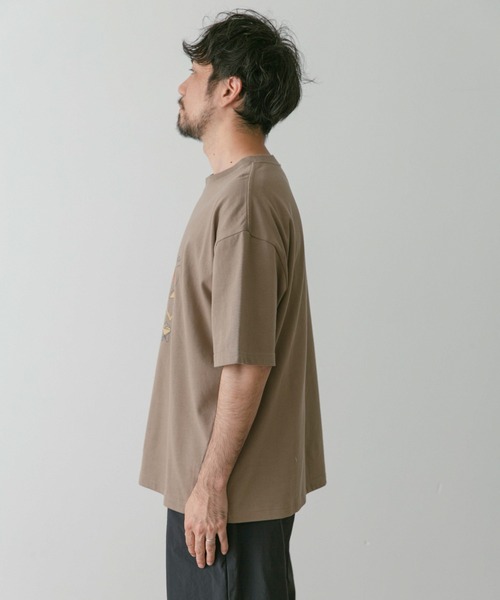 Snow Peak(スノーピーク)の「『別注』snow peak apparel×DOORS 20th EasyGoingCampT(Tシャツ/カットソー・メンズ・ベージュ/グレー/ホワイト/ブラック・MEDIUM/LARGE)」の7枚目の写真