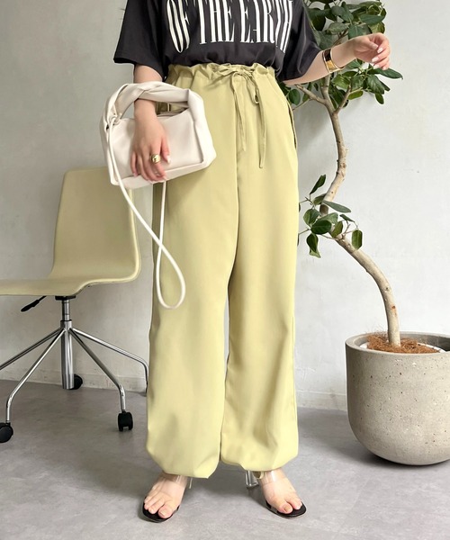 prose verse（プロズヴェール）の「サスペンダー付きドロストミリタリーパンツ（カーゴパンツ・レディース・イエロー/ブラック/カーキ・MEDIUM）」の3枚目の写真