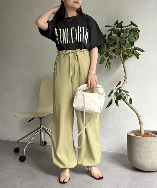 prose verse（プロズヴェール）の「サスペンダー付きドロストミリタリーパンツ（カーゴパンツ・レディース・イエロー/ブラック/カーキ・MEDIUM）」の21枚目の写真