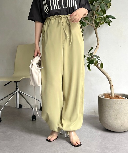 prose verse（プロズヴェール）の「サスペンダー付きドロストミリタリーパンツ（カーゴパンツ・レディース・イエロー/ブラック/カーキ・MEDIUM）」の16枚目の写真