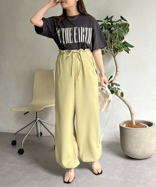 prose verse（プロズヴェール）の「サスペンダー付きドロストミリタリーパンツ（カーゴパンツ・レディース・イエロー/ブラック/カーキ・MEDIUM）」の20枚目の写真