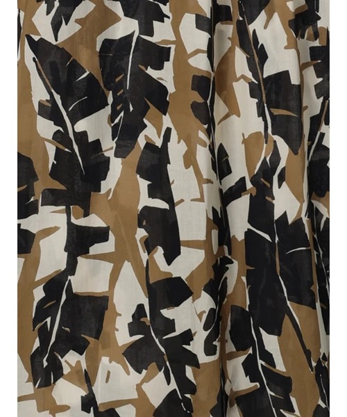 Te chichi CLASSIC(テチチクラシック)の「【Deveaux】コットンプリントワンピース(ワンピース・レディース・ベージュ/ネイビー・F)」の4枚目の写真