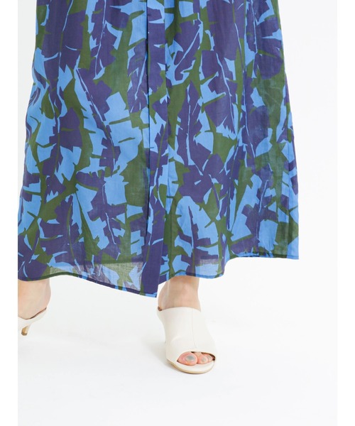 Te chichi CLASSIC(テチチクラシック)の「【Deveaux】コットンプリントワンピース(ワンピース・レディース・ベージュ/ネイビー・F)」の21枚目の写真