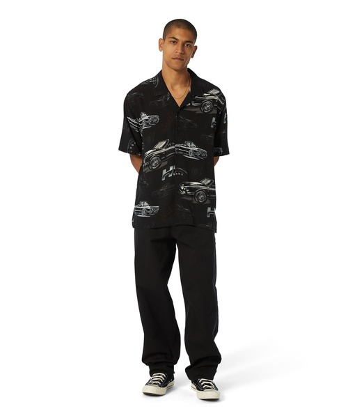 ハフ シャツ HUF リゾートシャツ CORNER STORE RESORT SHIRT 楽天市場】ハフ シャツ HUF リゾートシャツ 半袖 CORNER STORE