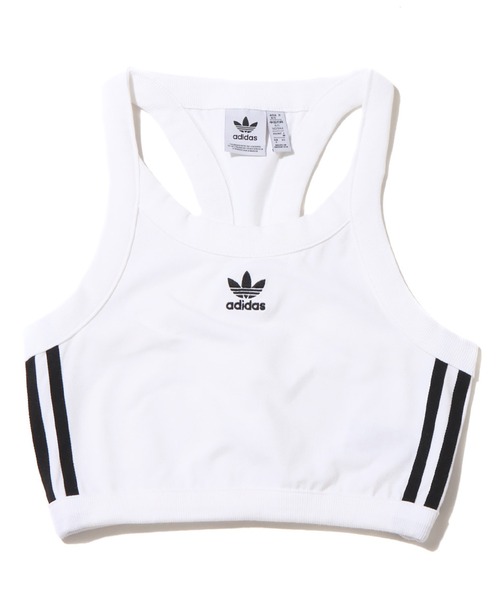 adidas（アディダス）の「adidas TOP / アディダス トップ（タンクトップ・レディース・ホワイト・S/M/L）」の7枚目の写真