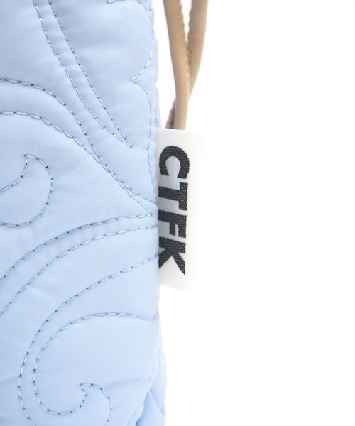 CONTROL FREAK / CTFK(コントロールフリーク)の「CONTROL FREAK(コントロールフリーク)PUペイズリーキルトパース(ショルダーバッグ・レディース・アイボリー/ブルー/ブラック/ピンク/シルバー・FREE)」の17枚目の写真