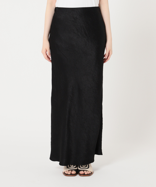 CITYSHOP(シティーショップ)の「SATIN LONG スカート(スカート・レディース・ブラック/シルバー・40/38/36)」の8枚目の写真