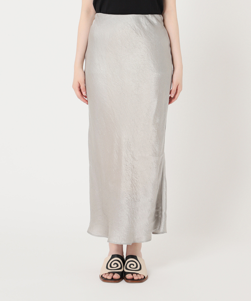 CITYSHOP(シティーショップ)の「SATIN LONG スカート(スカート・レディース・ブラック/シルバー・40/38/36)」の18枚目の写真