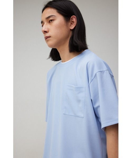 AZUL by moussy(アズールバイマウジー)の「FAUX LAYERED TOPS/フェイクレイヤードトップス(Tシャツ/カットソー・メンズ・ライトグレー/ブラック/サックスブルー/ブラック系その他/グレー系その他/ベージュ系その他・MEDIUM/LARGE)」の17枚目の写真