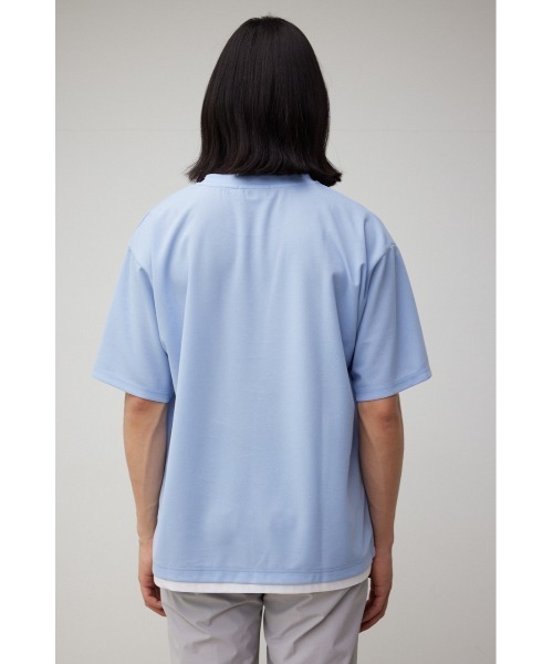 AZUL by moussy(アズールバイマウジー)の「FAUX LAYERED TOPS/フェイクレイヤードトップス(Tシャツ/カットソー・メンズ・ライトグレー/ブラック/サックスブルー/ブラック系その他/グレー系その他/ベージュ系その他・MEDIUM/LARGE)」の12枚目の写真