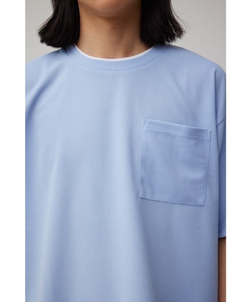 AZUL by moussy(アズールバイマウジー)の「FAUX LAYERED TOPS/フェイクレイヤードトップス(Tシャツ/カットソー・メンズ・ライトグレー/ブラック/サックスブルー/ブラック系その他/グレー系その他/ベージュ系その他・MEDIUM/LARGE)」の11枚目の写真