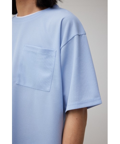 AZUL by moussy(アズールバイマウジー)の「FAUX LAYERED TOPS/フェイクレイヤードトップス(Tシャツ/カットソー・メンズ・ライトグレー/ブラック/サックスブルー/ブラック系その他/グレー系その他/ベージュ系その他・MEDIUM/LARGE)」の10枚目の写真