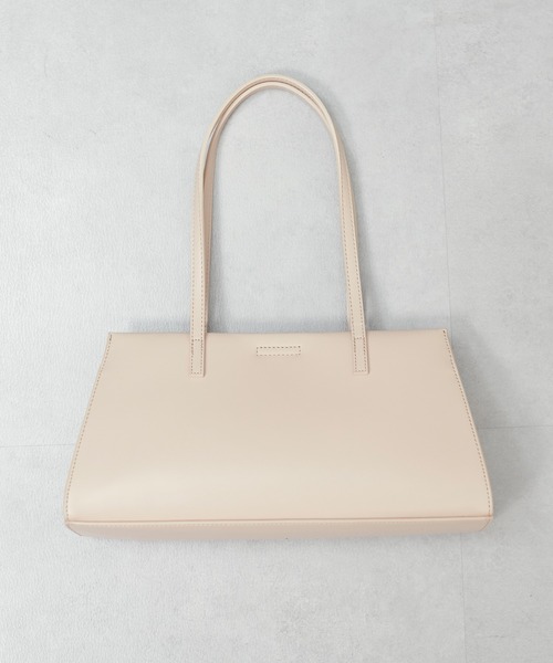 natural couture(ナチュラルクチュール)の「ガラス横長肩入れトートバッグ(ショルダーバッグ・レディース・ピンク/ブラック/アイボリー・FREE)」の12枚目の写真