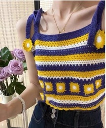 Mimma/Mimaa（ミマ）の「【emaan】クロッシェ編み キャミソール（キャミソール）」