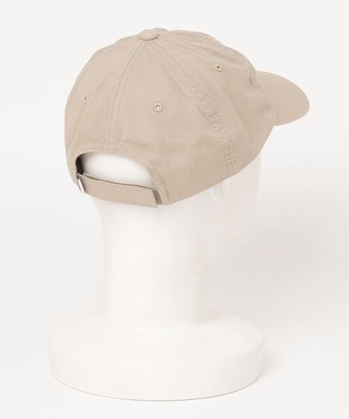 FILA（フィラ）の「【FILA/フィラ】ブランドロゴ刺繍オーガニックコットンツイルキャップ（キャップ・メンズ・ベージュ/ネイビー/イエロー系/オレンジ系/ブラック/ダークパープル/ホワイト・FREE）」の8枚目の写真