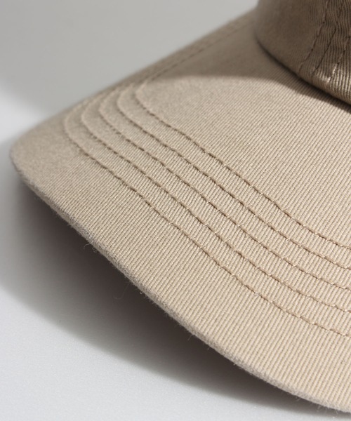 FILA（フィラ）の「【FILA/フィラ】ブランドロゴ刺繍オーガニックコットンツイルキャップ（キャップ・メンズ・ベージュ/ネイビー/イエロー系/オレンジ系/ブラック/ダークパープル/ホワイト・FREE）」の18枚目の写真