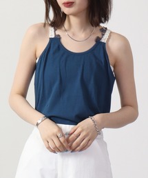 スカーラブルーのタンクトップ NEW ARRIVALS - SUKALA（スカーラ）