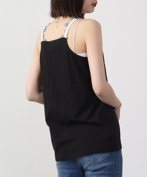 タンクトップ ノースリーブ EMAGO かぎ編みタンクトップ レディース EMAGO かぎ編みタンクトップ（タンクトップ）｜Emago（イマゴ