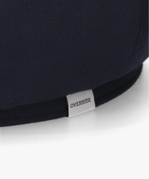 OVERRIDE(オーバーライド)の「OVERRIDE OGC TWILL 8P CASQUETTE SG / オーバーライド(キャスケット・レディース・ブラック/ライトベージュ/ネイビー/チャコールグレー/ベージュ・58cm/60cm)」の14枚目の写真