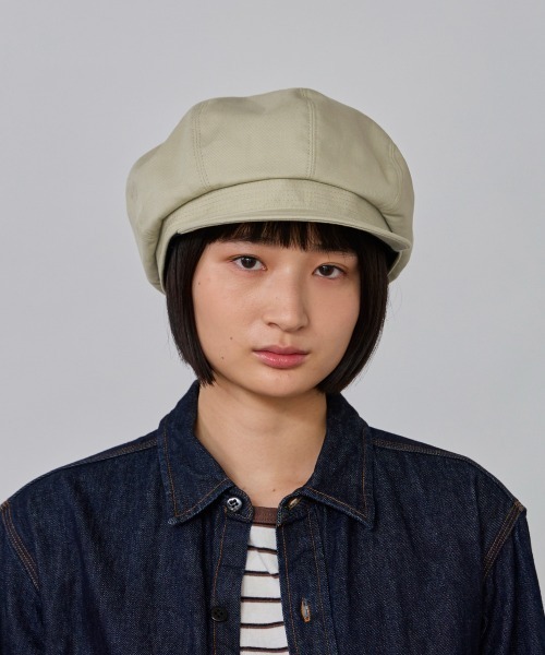 OVERRIDE(オーバーライド)の「OVERRIDE OGC TWILL 8P CASQUETTE SG / オーバーライド(キャスケット・レディース・ブラック/ライトベージュ/ネイビー/チャコールグレー/ベージュ・58cm/60cm)」の20枚目の写真