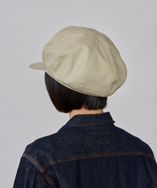 OVERRIDE(オーバーライド)の「OVERRIDE OGC TWILL 8P CASQUETTE SG / オーバーライド(キャスケット・レディース・ブラック/ライトベージュ/ネイビー/チャコールグレー/ベージュ・58cm/60cm)」の21枚目の写真