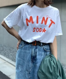 mi via loca | FRUIT of THE LOOM ペイントロゴTシャツ(Tシャツ/カットソー)
