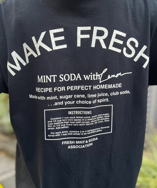 mi via loca（ミヴィアロカ）の「FRUIT of THE LOOM ペイントロゴTシャツ（Tシャツ/カットソー・レディース・ブラック/オフホワイト/ナチュラル・LARGE/X-LARGE）」の16枚目の写真