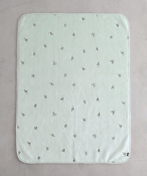 PUPPAPUPO(プッパプーポ)の「ベビーブランケット 【フランネル】 レギュラーサイズ(ベビー寝具/家具・キッズ・グレー/グリーン/アイボリー/ピンク/モカ/ホワイト系その他/ブラウン系その他/ホワイト系その他2/ホワイト系その他3/グリーン系その他/ブラウン系その他3/ホワイト×イエロー/グレー系その他/ホワイト系その他5/ピンク系その他/ホワイト系その他6/ホワイト系その他7/ベビーピンク/ブラウン系その他4/ホワイト系その他4/ブラウン系その他2・M)」の18枚目の写真