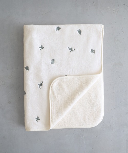 PUPPAPUPO(プッパプーポ)の「ベビーブランケット 【フランネル】 レギュラーサイズ(ベビー寝具/家具・キッズ・グレー/グリーン/アイボリー/ピンク/モカ/ホワイト系その他/ブラウン系その他/ホワイト系その他2/ホワイト系その他3/グリーン系その他/ブラウン系その他3/ホワイト×イエロー/グレー系その他/ホワイト系その他5/ピンク系その他/ホワイト系その他6/ホワイト系その他7/ベビーピンク/ブラウン系その他4/ホワイト系その他4/ブラウン系その他2・M)」の9枚目の写真