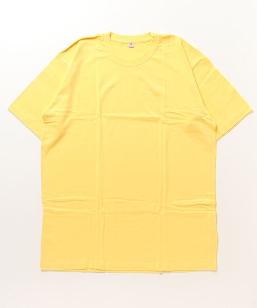 ONE DAY KMC (ワンデイケーエムシー)の「K-pro / 半袖BIG Tシャツ(Tシャツ/カットソー・メンズ・ライトグリーン/ネイビー/オレンジ/オートミール/イエロー/グリーン/ホワイト/杢グレー/ブルー/サックスブルー/ブラック/ロイヤルブルー/ピンク・XXXX-LARGE/XXX-LARGE)」の17枚目の写真