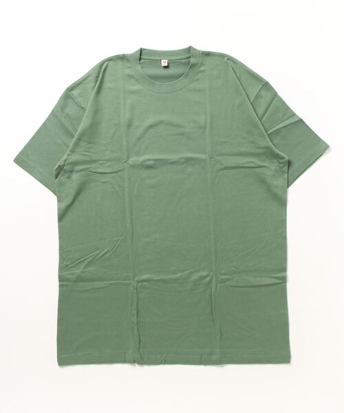 ONE DAY KMC (ワンデイケーエムシー)の「K-pro / 半袖BIG Tシャツ(Tシャツ/カットソー・メンズ・ライトグリーン/ネイビー/オレンジ/オートミール/イエロー/グリーン/ホワイト/杢グレー/ブルー/サックスブルー/ブラック/ロイヤルブルー/ピンク・XXXX-LARGE/XXX-LARGE)」の20枚目の写真