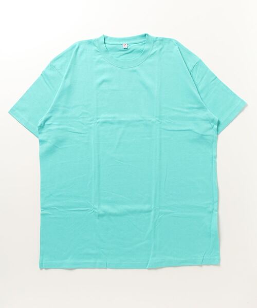 ONE DAY KMC (ワンデイケーエムシー)の「K-pro / 半袖BIG Tシャツ(Tシャツ/カットソー・メンズ・ライトグリーン/ネイビー/オレンジ/オートミール/イエロー/グリーン/ホワイト/杢グレー/ブルー/サックスブルー/ブラック/ロイヤルブルー/ピンク・XXXX-LARGE/XXX-LARGE)」の21枚目の写真