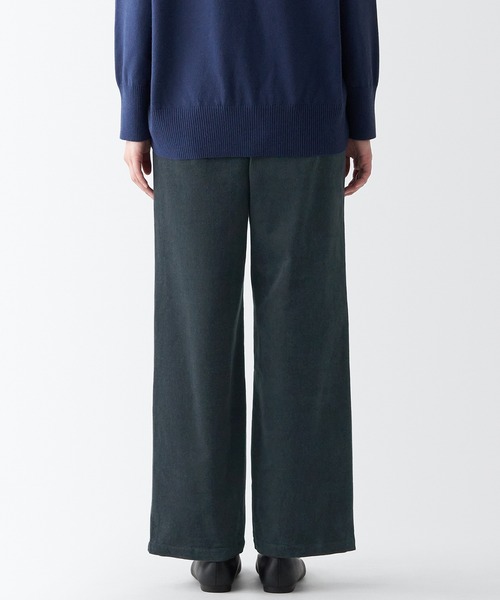 無印良品（ムジルシリョウヒン）の「コーデュロイストレートイージーパンツ（その他パンツ・レディース・スモークピンク/ダークグレー/ベージュ/アイボリー・XL/M/L/S/XXL/XS）」の15枚目の写真