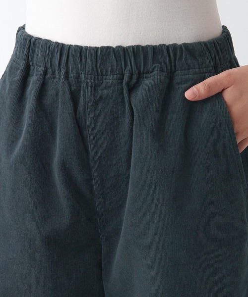 無印良品（ムジルシリョウヒン）の「コーデュロイストレートイージーパンツ（その他パンツ・レディース・スモークピンク/ダークグレー/ベージュ/アイボリー・XL/M/L/S/XXL/XS）」の16枚目の写真