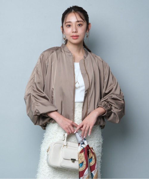 ジャスグリッティ　バックギャザーMA1 JUSGLITTY（ジャスグリッティー）の「バックギャザーMA1