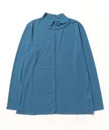 BELLUNA | シアー楊柳素材ハイネックプルオーバー(Tシャツ/カットソー)
