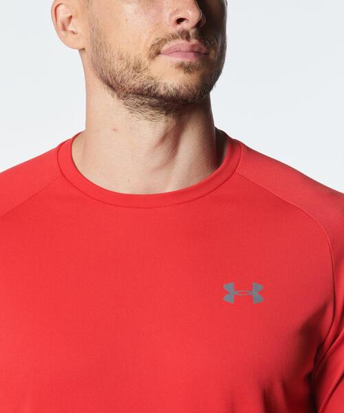 UNDER ARMOUR(アンダーアーマー)の「UAテック ロングスリーブ Tシャツ2.0(トレーニング/メンズ)(Tシャツ/カットソー・メンズ・レッド・S/XXL/L/XL/M)」の4枚目の写真