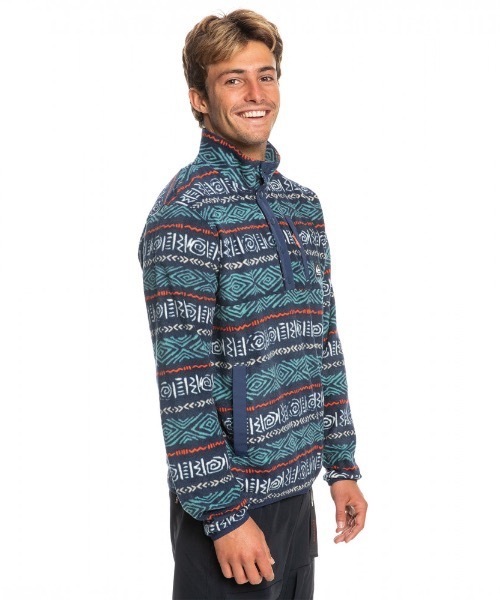 Quiksilver(クイックシルバー)の「NO DESTINATION 2 HAL/クイックシルバーワンポイントフリースジャケット(ブルゾン・メンズ・ブラック/ホワイト/グリーン/ブラック系その他・MEDIUM/X-LARGE/LARGE/SMALL)」の13枚目の写真