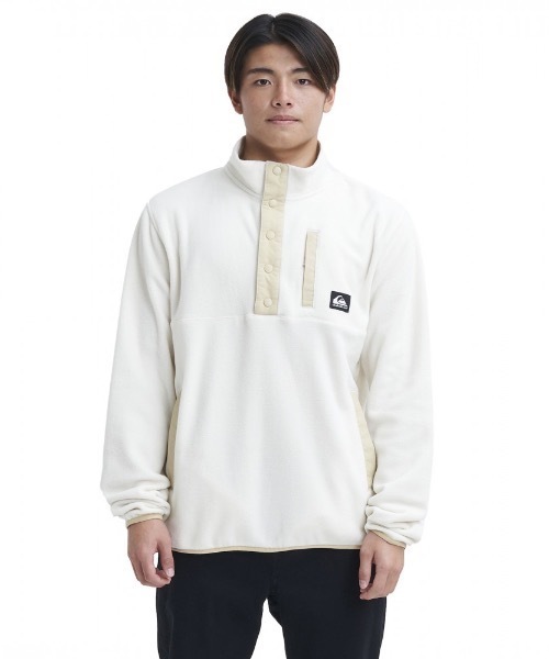 Quiksilver(クイックシルバー)の「NO DESTINATION 2 HAL/クイックシルバーワンポイントフリースジャケット(ブルゾン・メンズ・ブラック/ホワイト/グリーン/ブラック系その他・MEDIUM/X-LARGE/LARGE/SMALL)」の6枚目の写真