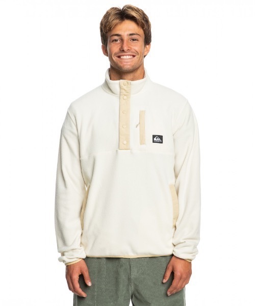 Quiksilver(クイックシルバー)の「NO DESTINATION 2 HAL/クイックシルバーワンポイントフリースジャケット(ブルゾン・メンズ・ブラック/ホワイト/グリーン/ブラック系その他・MEDIUM/X-LARGE/LARGE/SMALL)」の8枚目の写真