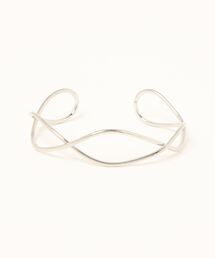 B.I.D.（ビーアイディー）の「《ANARKH（アナンケ）》ウェーブワイヤーバングル（バングル/リストバンド）」