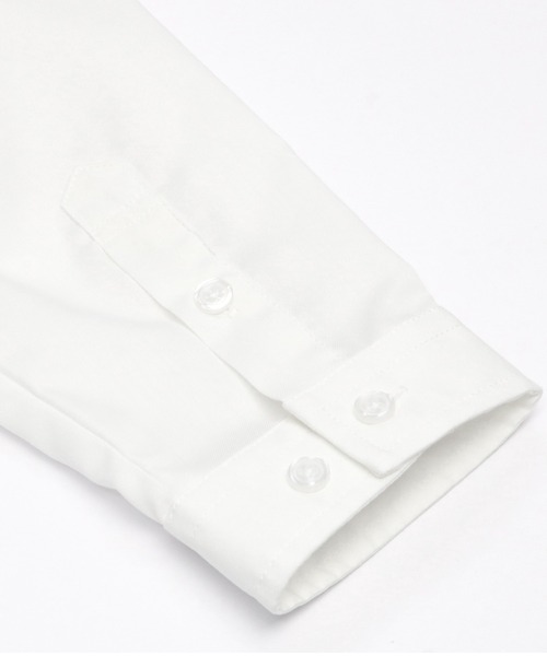 TOKYO SHIRTS(トウキョウシャツ)の「形態安定ノーアイロン レギュラーカラー 長袖ストレートベーシックシャツ(シャツ/ブラウス・レディース・ホワイト/ネイビー/ダークブルー・L/M/LL)」の14枚目の写真