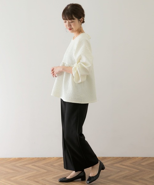 URBAN RESEARCH Sonny Label(アーバンリサーチサニーレーベル)の「アソートイージーストレートパンツ(その他パンツ・レディース・ベージュ系その他/ブラック系その他/ブラック・FREE)」の9枚目の写真