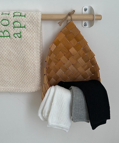 EPICKS（エピックス）の「リブハイソックス（ソックス/靴下・レディース・ブラック/ホワイト/グレー・FREE）」の4枚目の写真