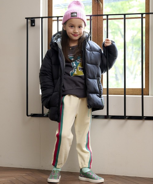 Life Support Products（ライフサポートプロダクツ）の「ウラケカレッジトレーナー（80～150cm）（スウェット・キッズ・杢グレー/エメラルド/チャコール/ブラウン/レッド/オフホワイト・100/110/120/130/140/95/150/80/90）」の14枚目の写真