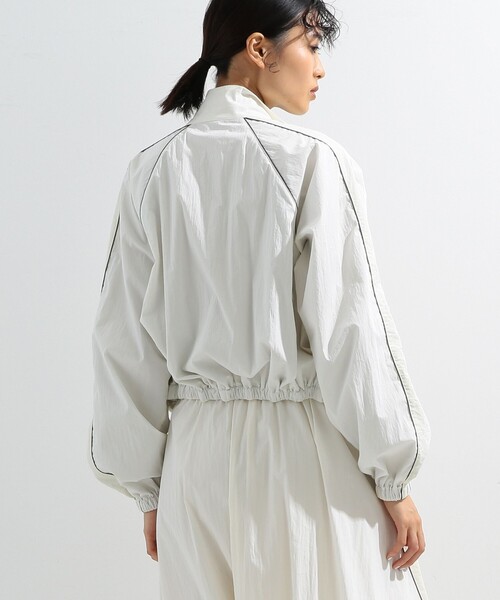 Ray BEAMS(レイビームス)の「Ray BEAMS / パイピング トラック ジャケット(ブルゾン・レディース・ネイビー/オフホワイト・0/1)」の6枚目の写真